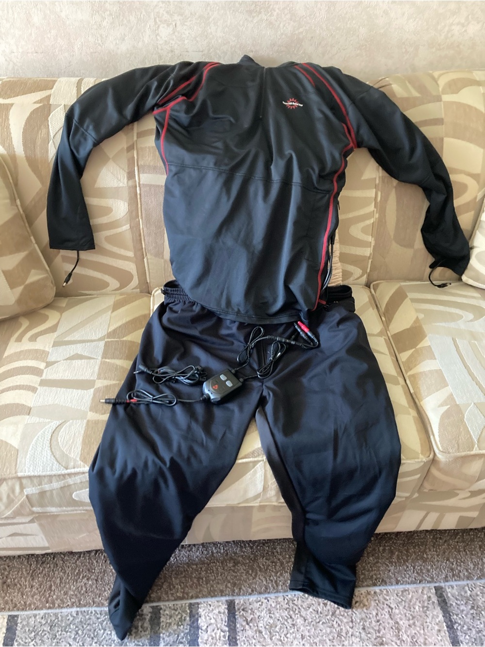 Warm & Safe Heated Gear Shirt and Pants Set